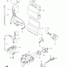 DF300 Переключатель и модуль контроля двигателя
