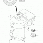 DF175 Глушитель и круглый кожух механизма
