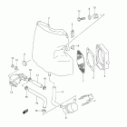 DF40/DF50 Глушитель (модели 2001-2006 года)