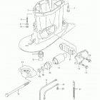 DF175 Корпус ведущего вала (нога)