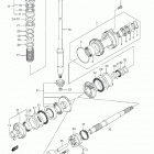DF140Z Трансмиссия (DF140Z, DF140WZ) (модели с обратным вращени...