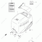 DF 70TLK7 Engine Cover (Model:98%02)