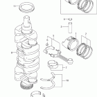 DF100/DF115 Коленвал