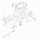 DF140Z Корпус ведущего вала (нога)