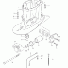 DF150/DF175 Корпус ведущего вала (нога)