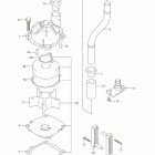 DF140T,Z Water pump (df140t:682149~,df140z:680234~)