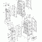 DF200/DF225/DF250 Головка цилиндра