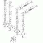 DF200/DF225/DF250 Распредвал  для  DF200 и DF225