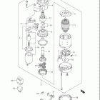 DF40/DF50 Стартер электрический (model:05~07)