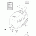 DF60/DF70 Крышка двигателя (model:98~02)