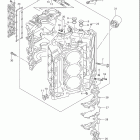 DF200/DF225/DF250 Блок цилиндров (df250s)