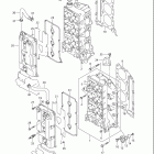 DF200/DF225/DF250 Головка цилиндра