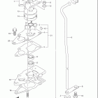 DF4/DF6 Водяной насос (модели DF4  2005-2007 года выпуска)