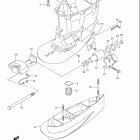 DF300 Корпус ведущего вала (нога)