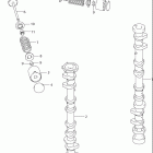 DF90/DF115 Распределительный вал