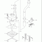 DF90/DF115 Водяной насос