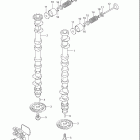 DF150/DF175 Распредвал  DF150