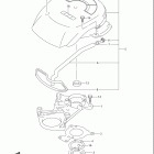DF40/DF50 Плита сальника (для моделей 2001-2009 года)