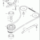 DF90/DF115 Цепь ГРМ