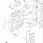 DF90/DF115 Впускной коллектор