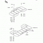 Prairie 360 (KVF360-B9F) Багажник-кузов