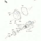 Brute Force 650 4x4 (KVF650-D9F) Recoil starter(-vf650ae640351)