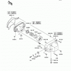 KFX700 (KSV700-B6F) Фара