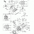 KFX700 (KSV700-A9F) Головка цилиндра