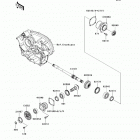 Brute Force 650 4x4 Hardwoods Green HD (KVF650-E7F) Передняя коническая зубчатая передача