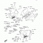 KFX50 (KSF50-B9F) Заднее крыло
