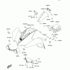 KFX90 (KSF90-A7F) Переднее крыло(ья)