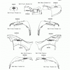 Brute Force 750 4x4i NRA Outdoors (KVF750-E8FA) Decals(c.h.max-1)(e8fa / e9fa)