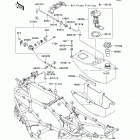 KFX700 (KSV700-B6F) Топливный бак