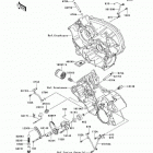 KFX700 (KSV700-B6F) Масляный и водяной насос. фильтр масленый