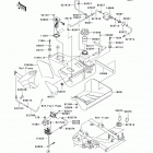 Brute Force 650 4x4 Hardwoods Green HD (KVF650-E7F) Топливный бак
