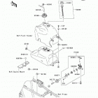 Prairie 360 (KVF360-B9F) Топливный бак
