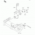 Prairie 360 (KVF360-B9F) Педаль тормоза