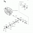 Brute Force 650 4x4i (KVF650-F8F) Передняя коническая зубчатая передача