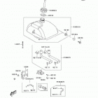 KFX50 (KSF50-B9F) Топливный бак