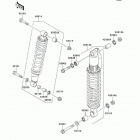 KFX700 (KSV700-B6F) Амортизатор