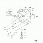 KFX50 (KSF50-B9F) Крышки двигателя