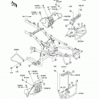 KFX700 (KSV700-A9F) Подножки