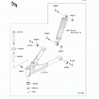 Bayou 250 (KLF250-A9F) Передняя подвеска