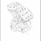FLTRXRRSE 1TPV CVO ROAD GLIDE RR (2025) ENGINE ASSEMBLY - Milwaukee-Eight® SE 131