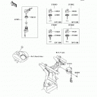 KFX700 (KSV700-B6F) Замок зажигания