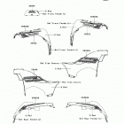 Brute Force 750 4x4i (KVF750-D9F) Decals(s.red)(d9f)