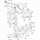 Brute Force 650 4x4 Hardwoods Green HD (KVF650-E7F) Переднее крыло(ья)