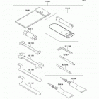 KFX700 (KSV700-A9F) Owner's tools