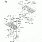 Prairie 360 (KVF360-B9F) Подножки