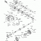 Prairie 360 (KVF360-B9F) Карданный вал - задний